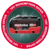 Metabo RM36-18LTXBL46 36V 430mm Lawn Mower Bare Unit