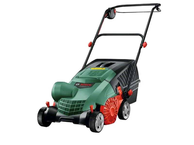 Bosch Green UniversalVerticut 1100W 320mm Push Lawn Mower
