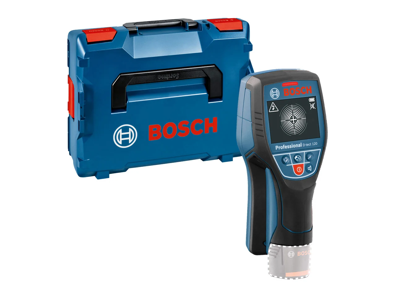 Bosch Bosch 0.601.081.308 12V D-Tect 120 Professional Click Go Detector Set  L-Boxx