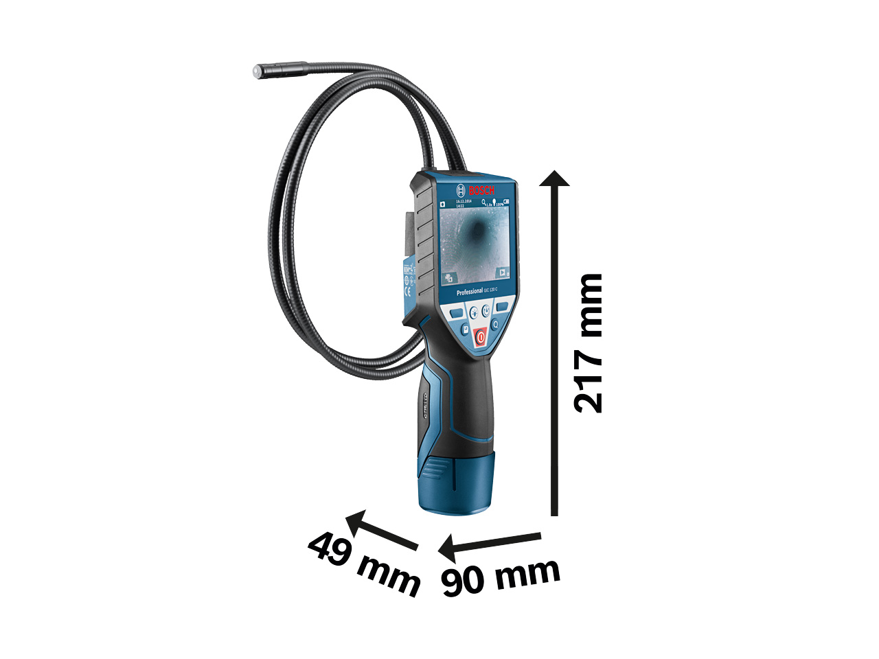 Bosch GIC120CN 12 6v Dual Voltage Cordless Inspection Camera