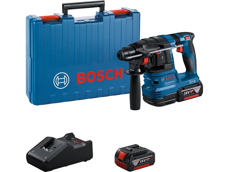 Bosch Bosch GBH18V-22 18V 2x4Ah BL SDS Plus Rotary Hammer Drill Kit