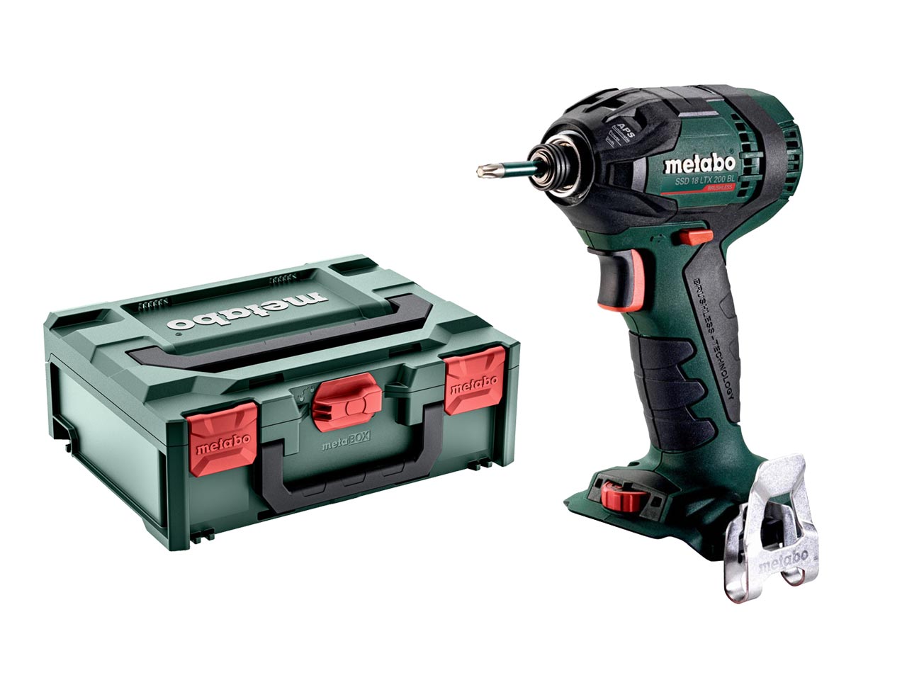 Metabo SSD18LTX200 BL 18V 1 4In Impact Driver Bare Unit Meta BOX