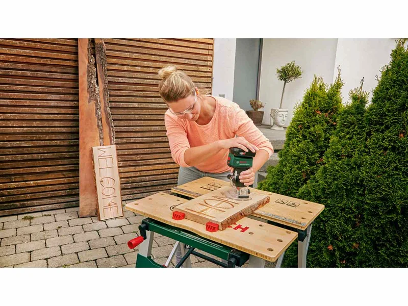 Bosch Home and Garden Cordless Trim Router AdvancedTrimRouter 18V-8 (W