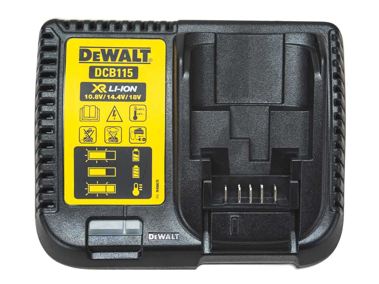 DeWalt DCB115 GB 18v XR Multi Voltage Battery Charger 3pk