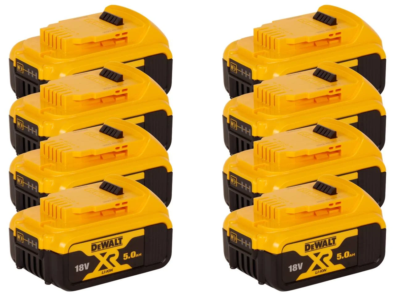 DeWalt DCB184X2 18V 5Ah XR Li-Ion Batteries Twinpack