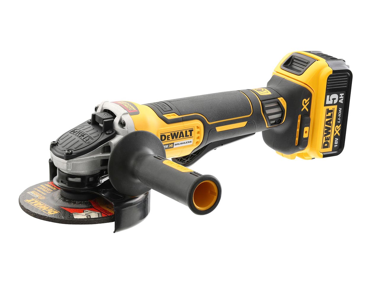 DeWalt DCG406N 18V 125mm XR Brushless Angle Grinder Bare Unit