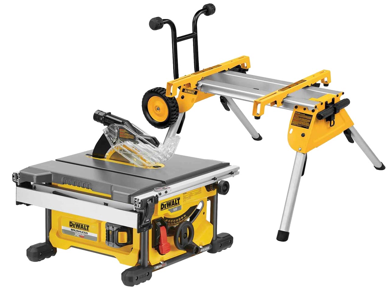 DEWALT DeWalt DCS7485NDE7400 54V Li ion 210mm Table Saw Bare Unit