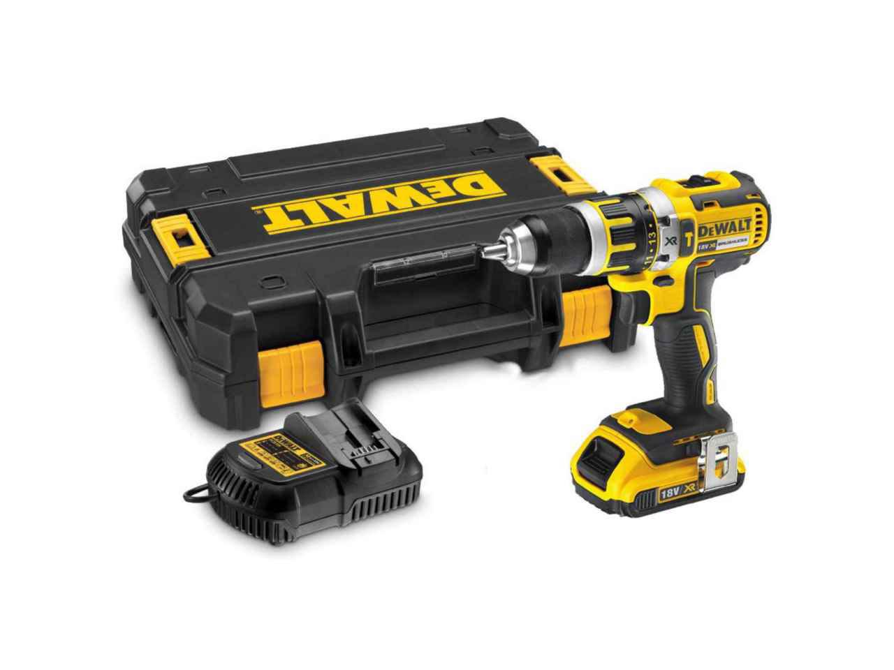 DeWalt DCD795D2 18v Compact Brushless Combi Hammer Drill Driver 2