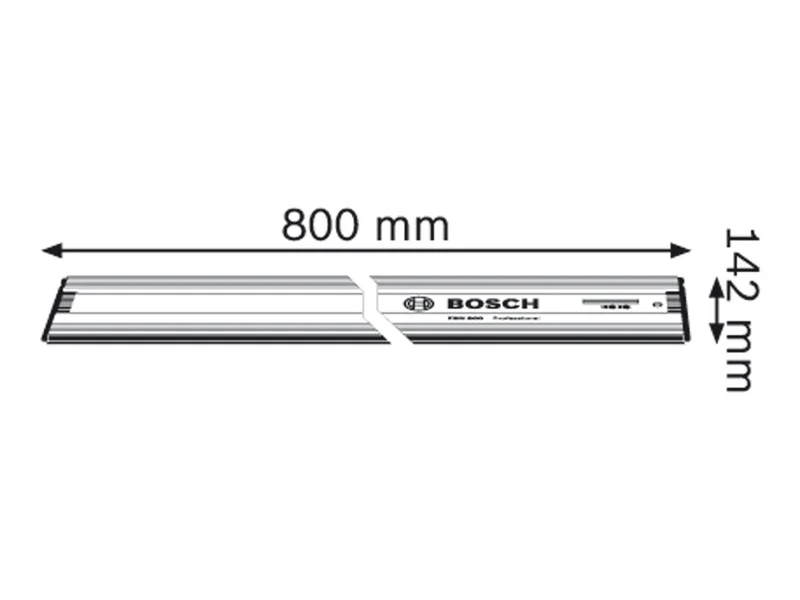 Bosch Track Saw Guide Rail Professional FSN 800-32 NEW