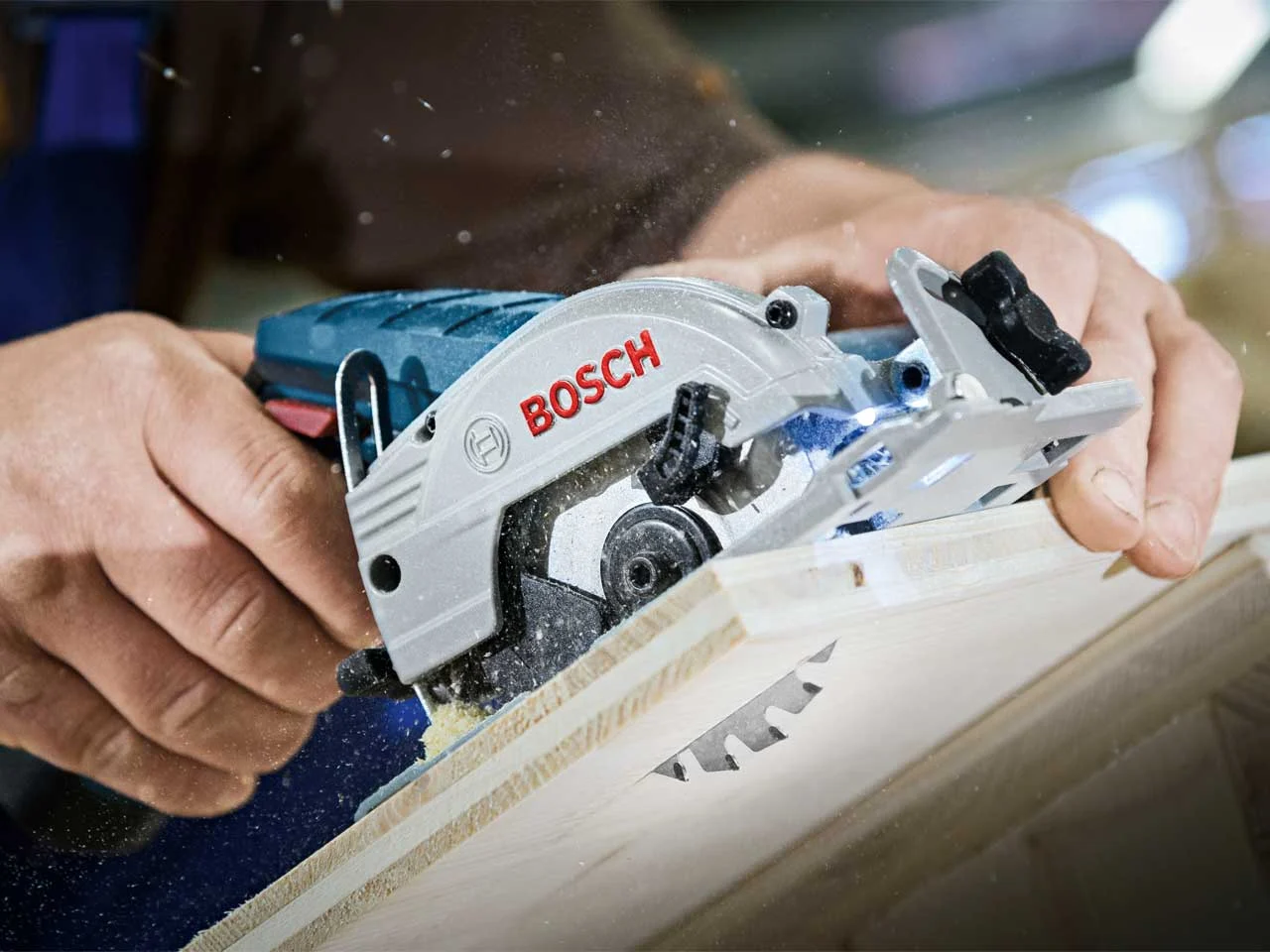 Bosch GKS 12V-26 12v Professional Circular Saw in L-Boxx (2x2.0Ah)