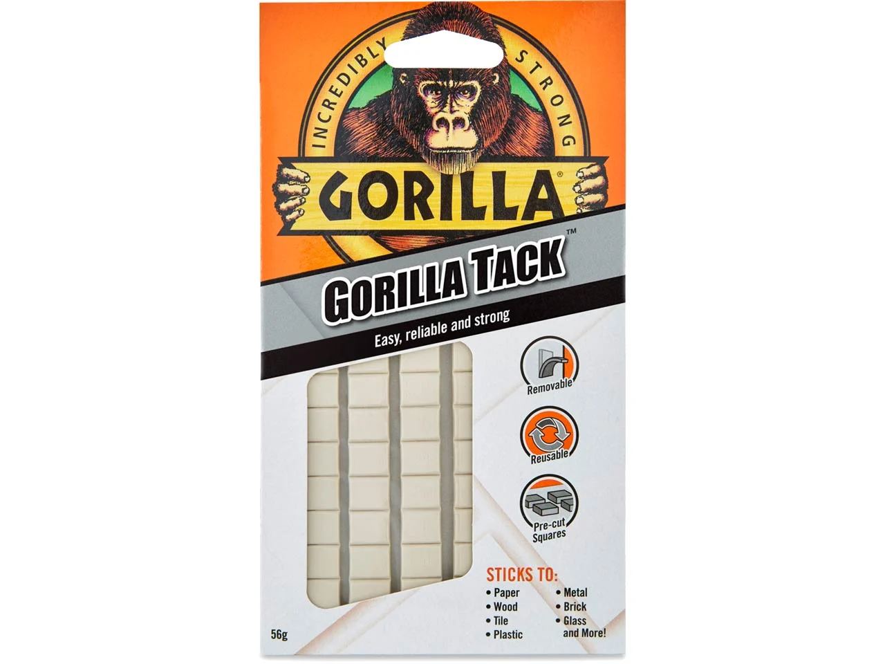 Gorilla Glue - Gorilla Tack 56g (84 Pieces)