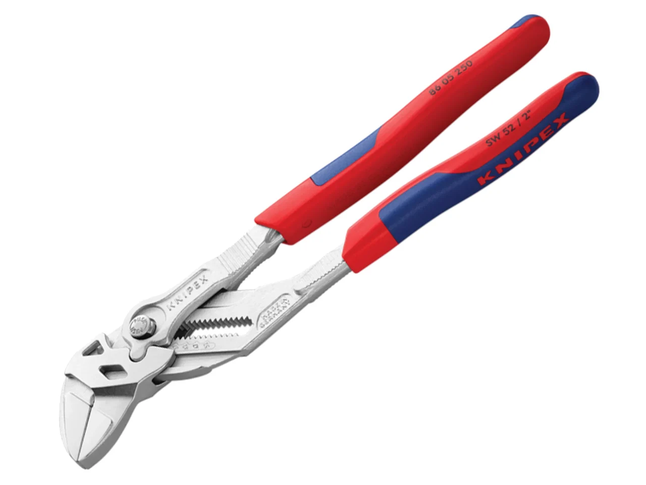 Knipex Knipex 8605250 0-52mm Soft Grip Smooth Jaw Pliers | ffx