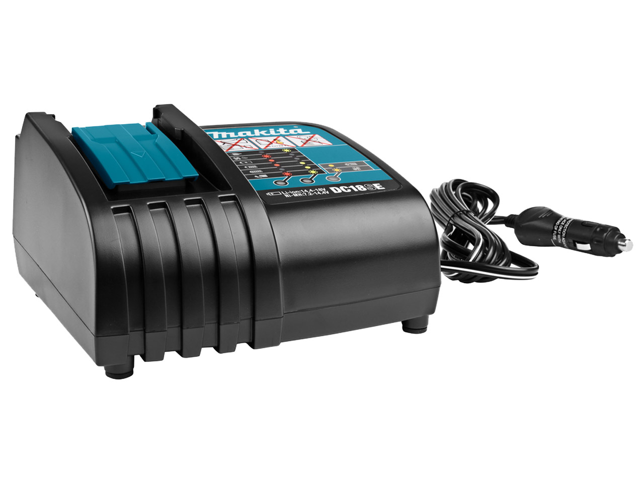 Makita DC18SE 7.2v 18v Li Ion In Car Battery Charger