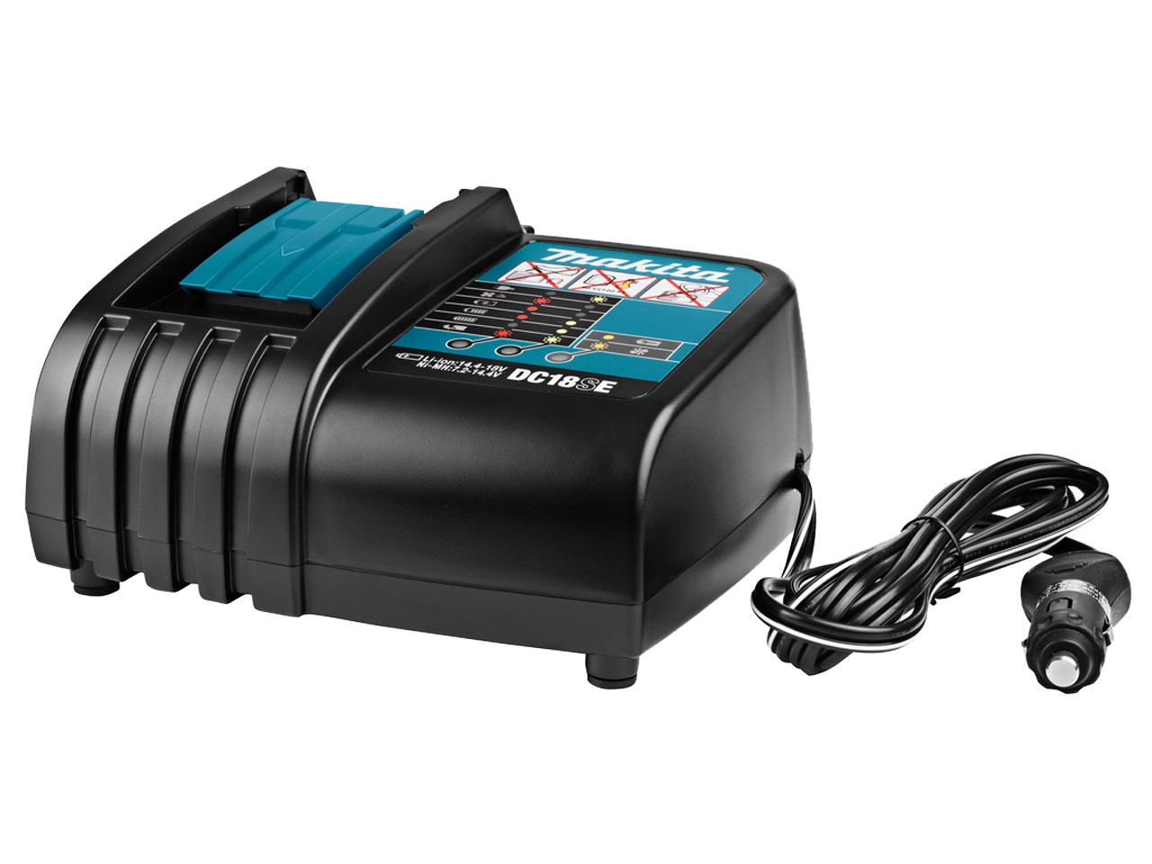 Makita DC18SE 7.2v 18v Li Ion In Car Battery Charger