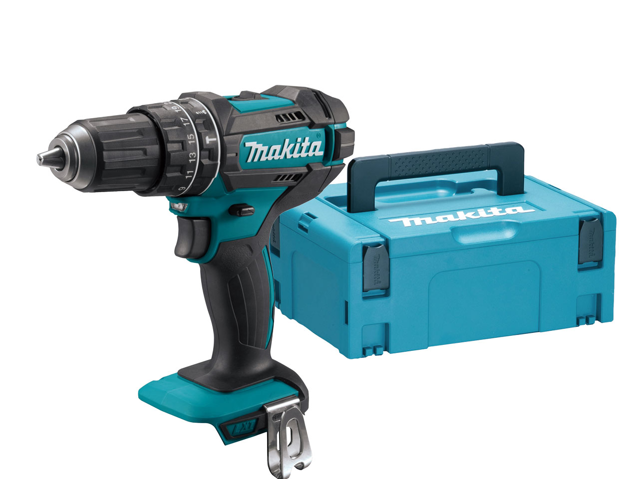 Makita Makita DHP482ZJ 18v LXT Combi Drill Bare Unit Makpac ffx