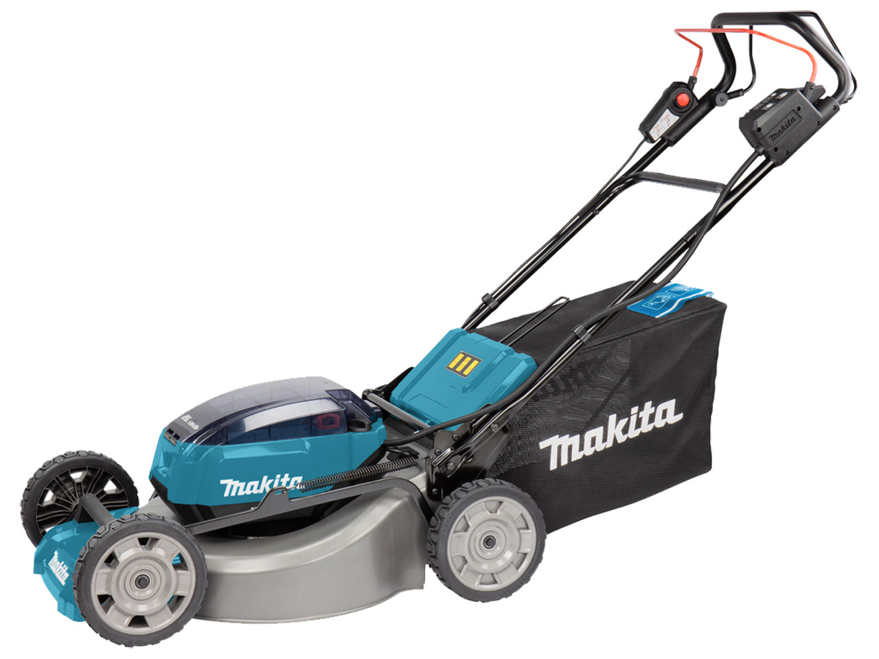 Makita Makita DLM532PT4 36V 4x5Ah 530mm Push Lawn Mower Kit ffx