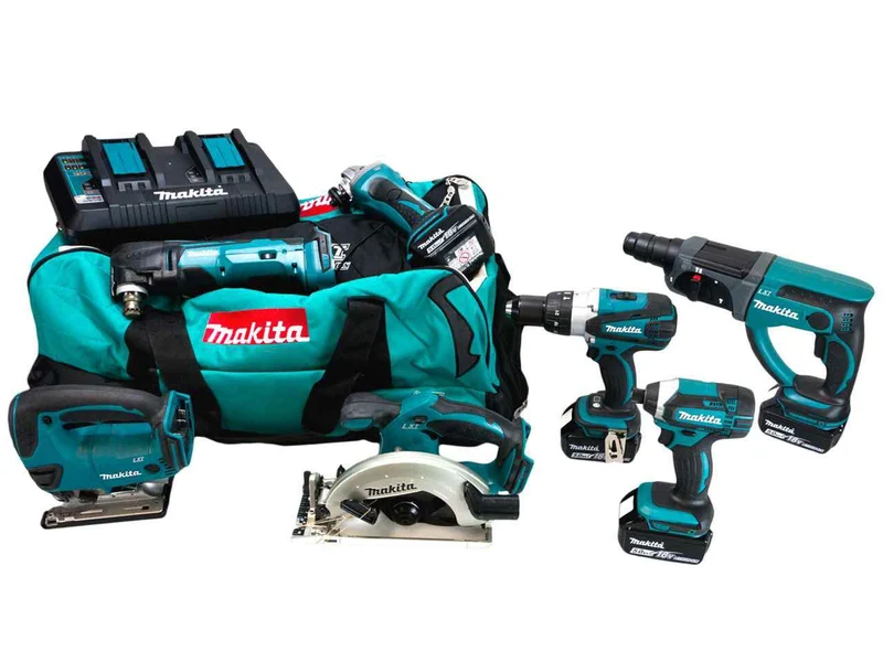 Pack 7 Outils MAKITA DLX700T 18 V 2 x 5,0 Ah