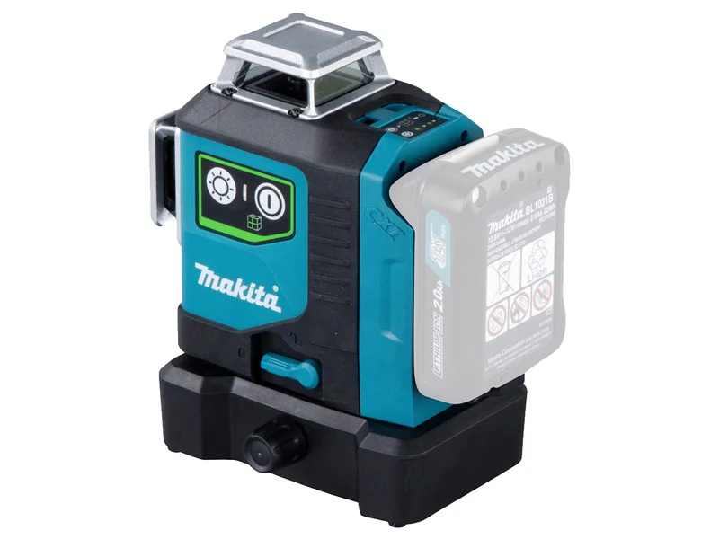 Makita Rechargeable Multi Line Laser 12V max - Green Laser (SK700GD) 