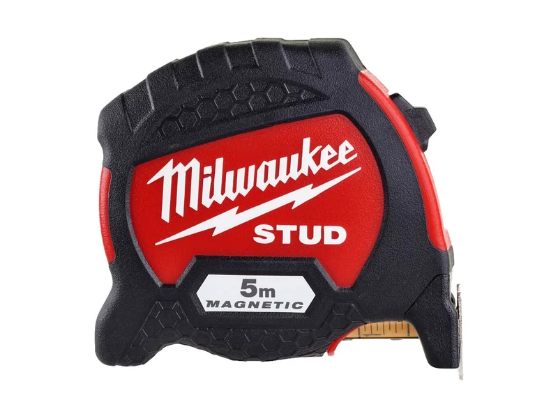 Milwaukee 48229725M48221500 25 ft. x 1.3 in. Gen II Stud Magnetic Tape Measure with 14 ft. Standout with Fastback Compact Folding Utility Knife