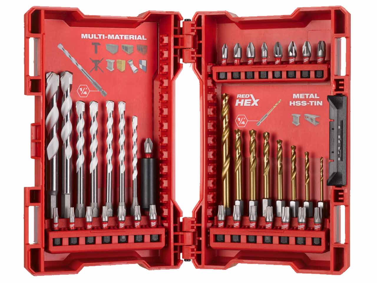 Milwaukee 4932479855 Shockwave Screwdriver Drill Bit Set 54pc