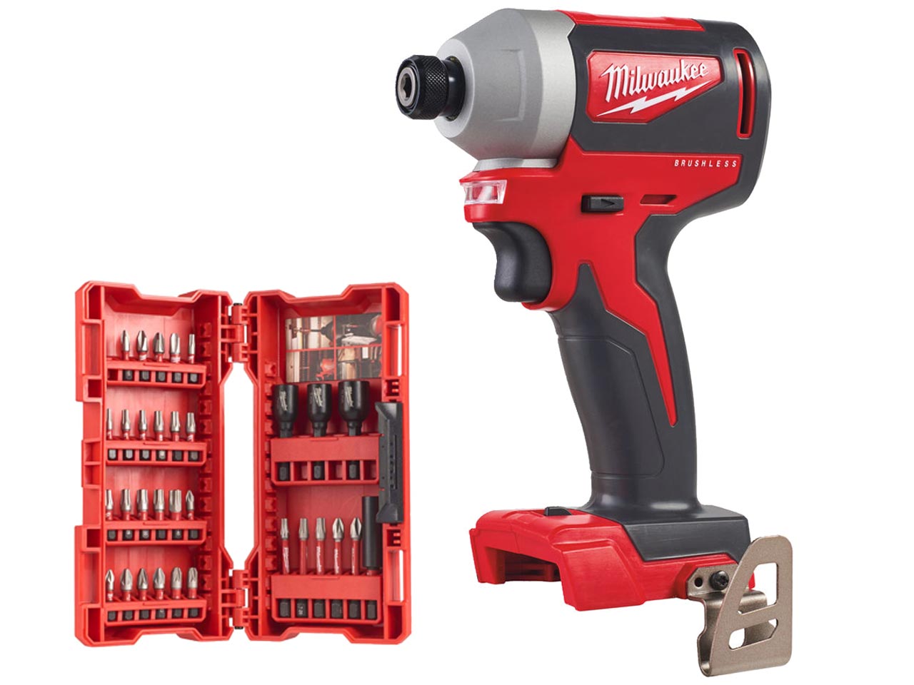 Milwaukee M18BLID2 0 18V 1 4in BL Impact Driver Bare Unit Plus