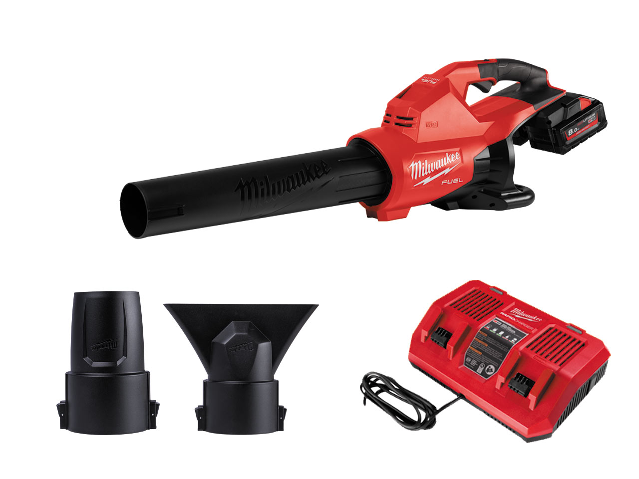 Milwaukee Milwaukee M18F2BL 802 18V 2x 8Ah BL Dual Battery Blower