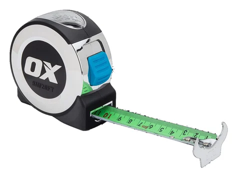 OX Tools OX-P501535 35' Standard Scale 30 mm Wide Tape Measure