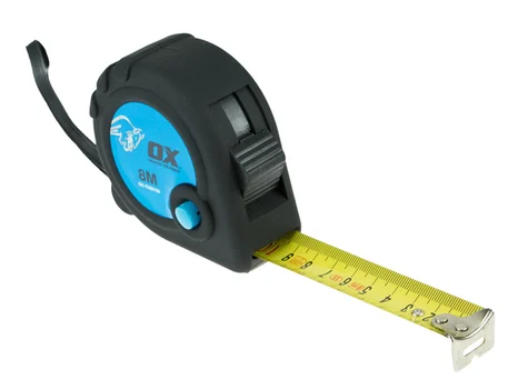 OX Tools OX-P501535 35' Standard Scale 30 mm Wide Tape Measure