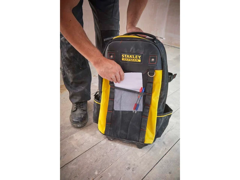 The @stanleytoolsuk STA195611 Fatmax Tool Technicians Backpack is