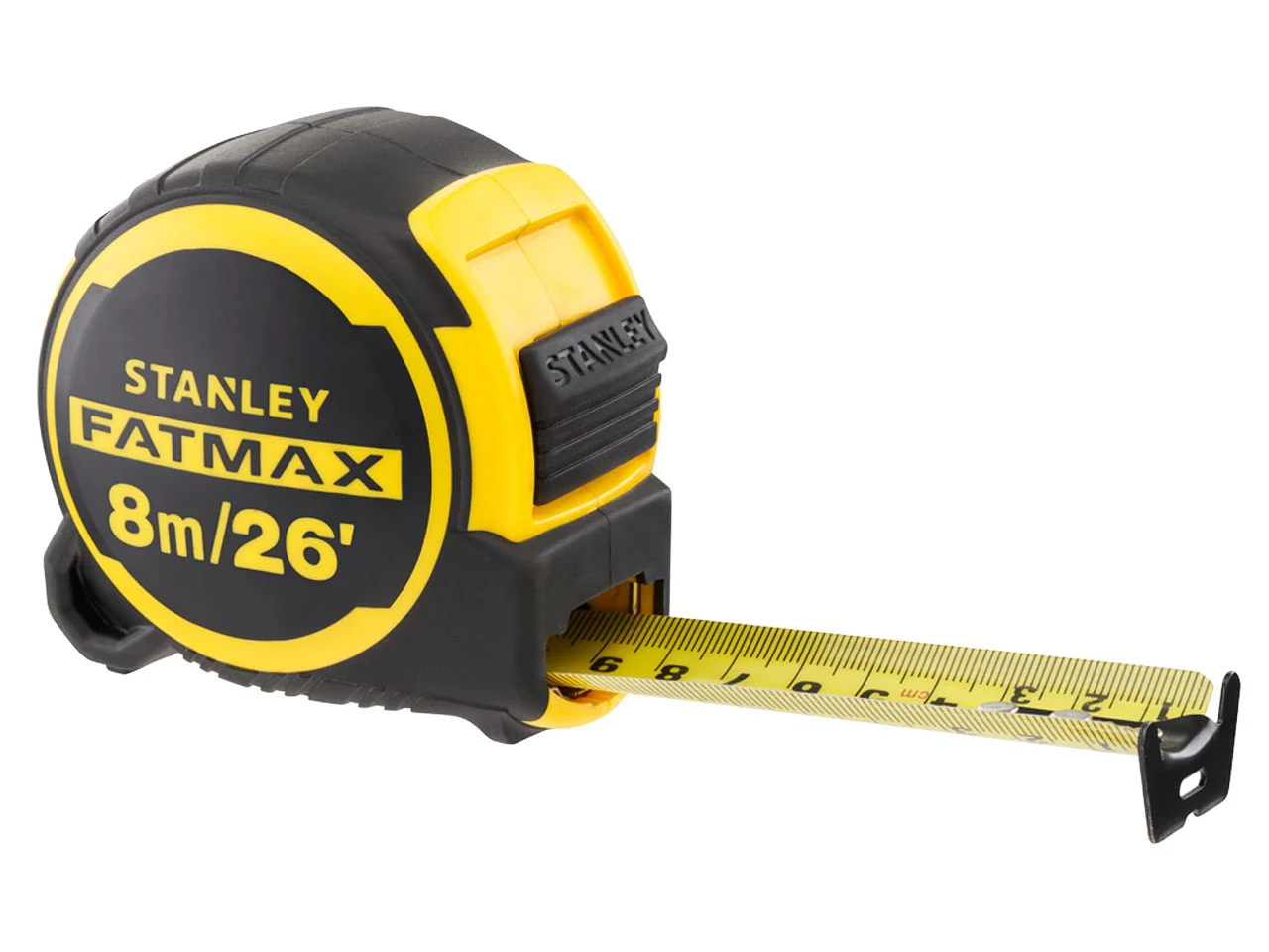 Komelon - Tape Measure: 16' Long, 25 mm Width, Yellow Blade