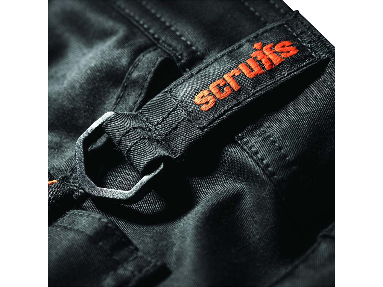 Scruffs Pro Flex Plus Slim Fit Trade Work Trousers Black | Build & Plumb