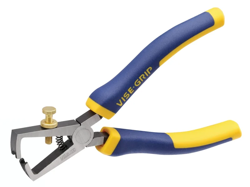 Wire stripping pliers