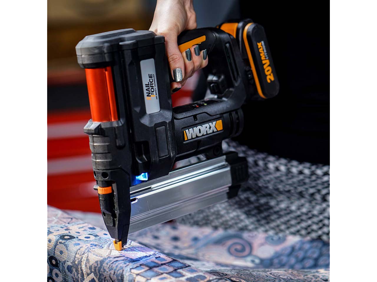 Worx brad best sale nailer review