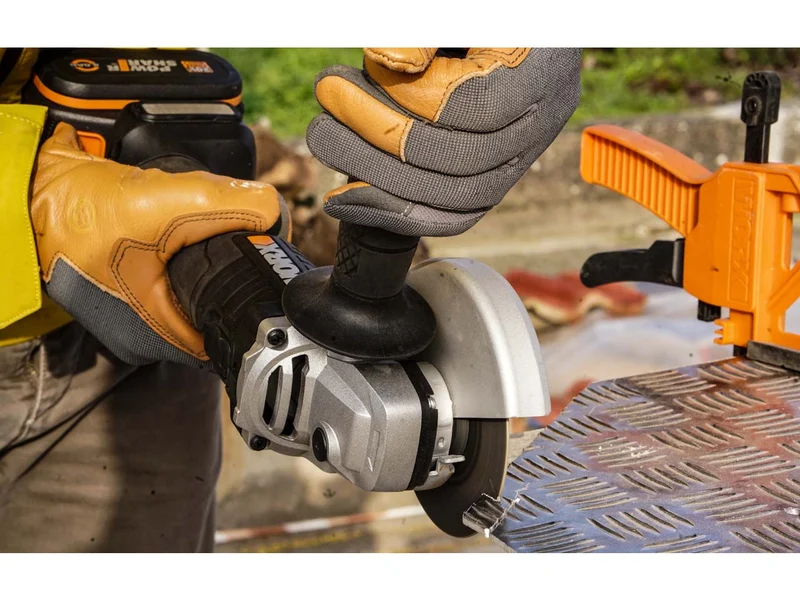 WX812L.9 Worx 20V Powershare 4 1/2 Angle Grinder w/ Brushless Motor - Tool  Only 845534021233